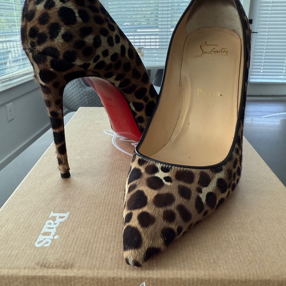 Christian Louboutin Animal Print Heels